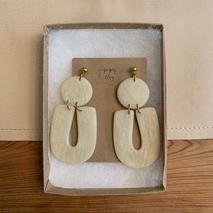 Paper Clay Earrings
